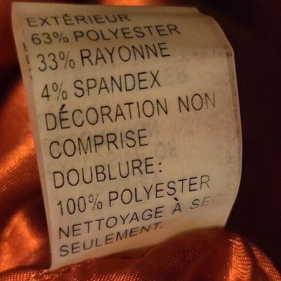 Peter Nygard Floral Dark Academia Jacket Coat Heavy Red Size 14 Whimsigoth - Picture 6 of 10